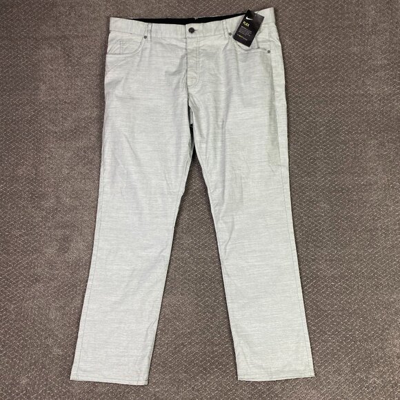 Nike Flex 5 Pocket Slim Fit Golf Pants Men's 38 x 32 Clay Green 891924 365 - Picture 1 of 16